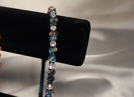 Seleny Slim Crystal Headband Set