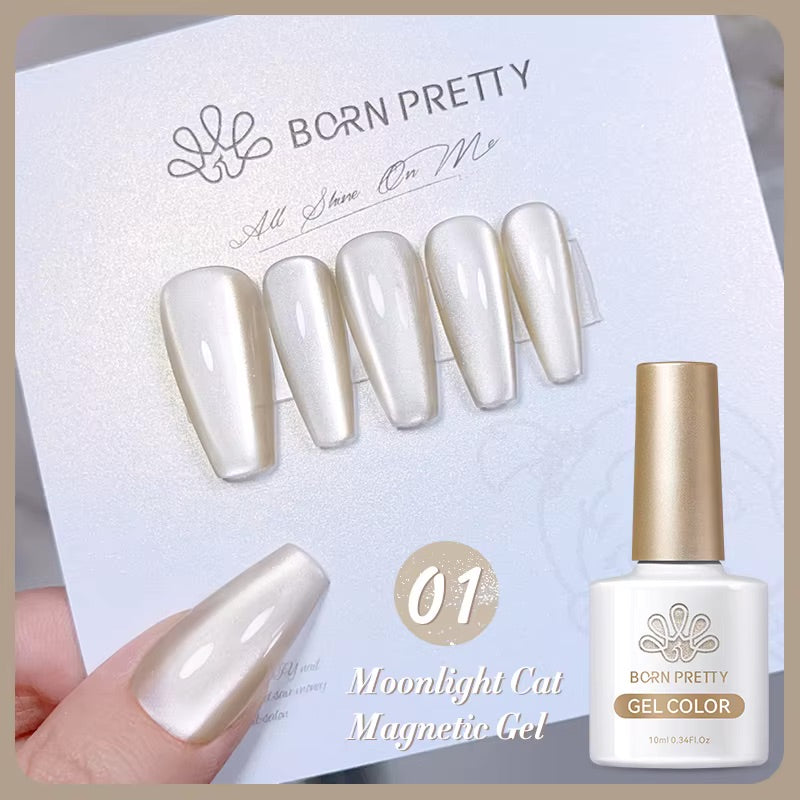 Moonlight Cat Eye Gel Polish Set (8 pieces)