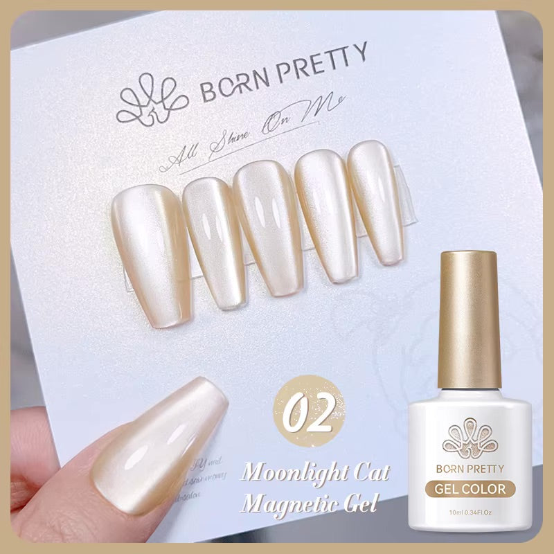 Moonlight Cat Eye Gel Polish Set (8 pieces)