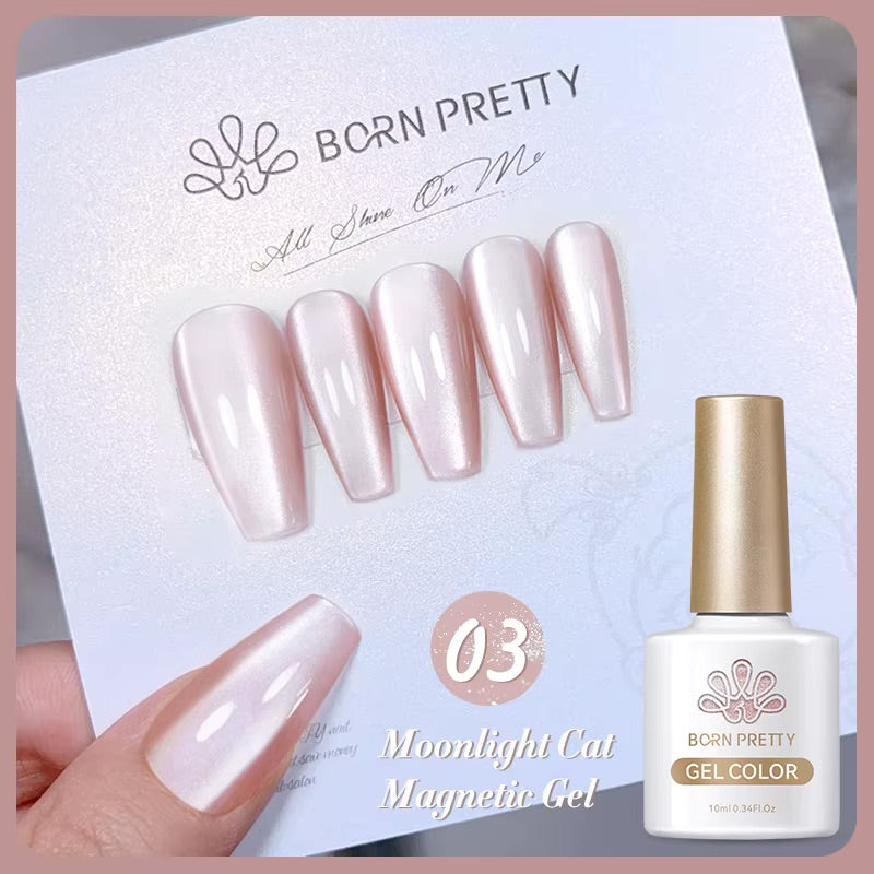 Moonlight Cat Eye Gel Polish Set (8 pieces)