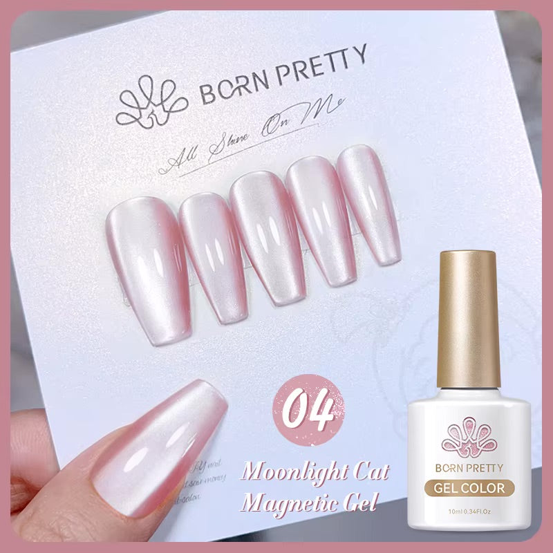 Moonlight Cat Eye Gel Polish Set (8 pieces)