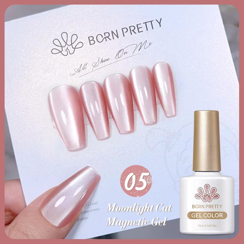 Moonlight Cat Eye Gel Polish Set (8 pieces)
