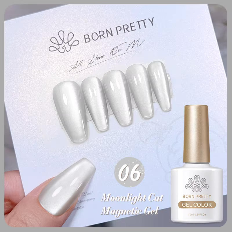 Moonlight Cat Eye Gel Polish Set (8 pieces)