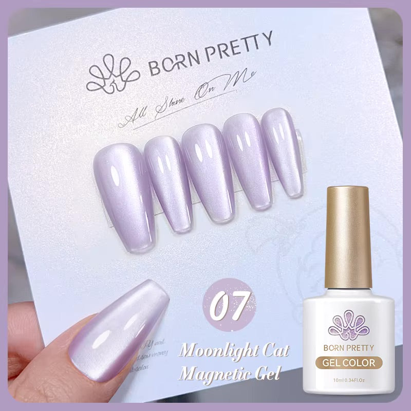 Moonlight Cat Eye Gel Polish Set (8 pieces)