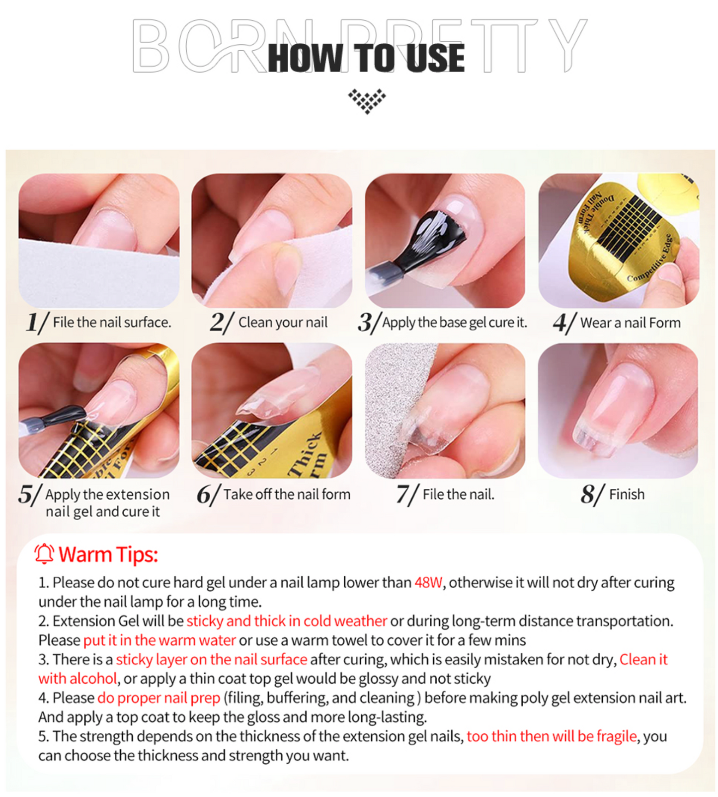 Extension Gel