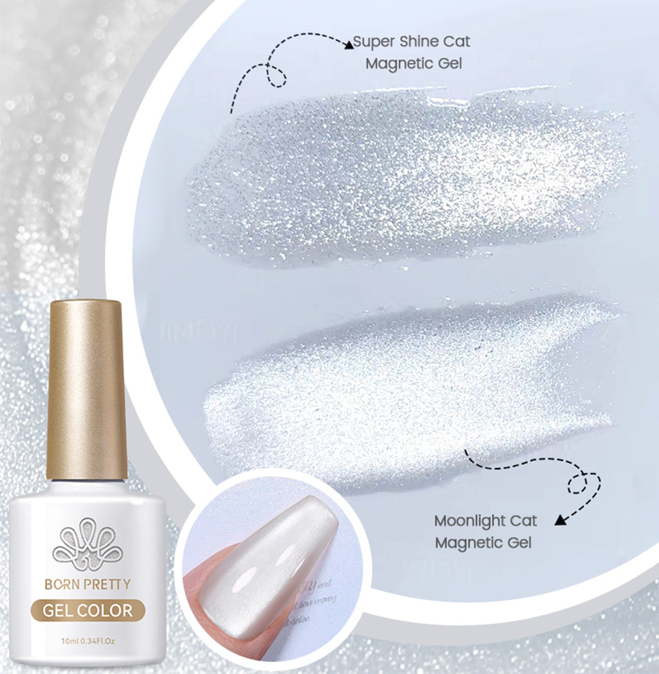 Moonlight Cat Eye Gel Polish Set (8 pieces)