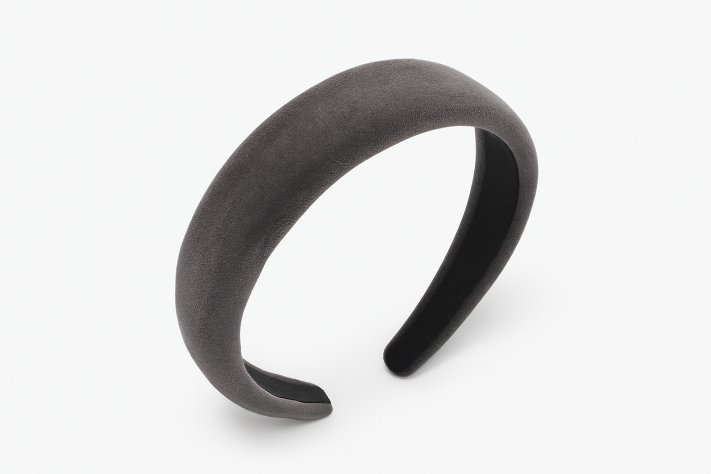 Grey padded headband