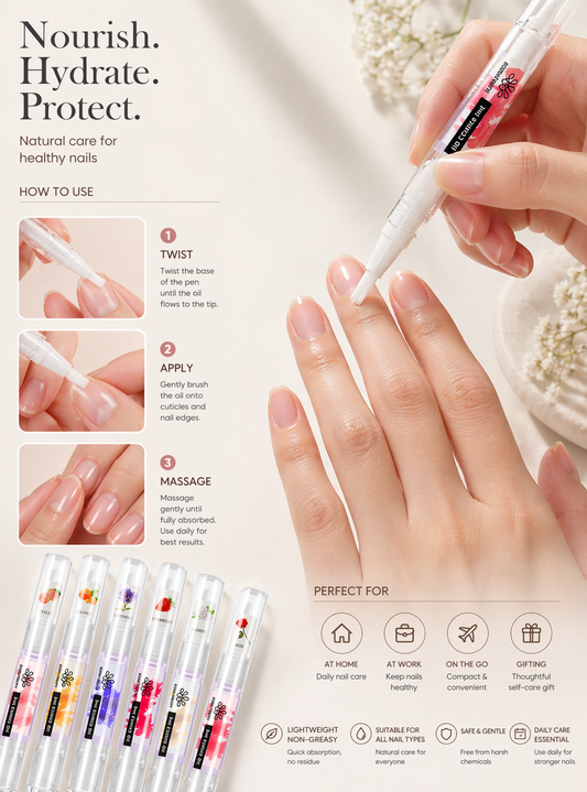 Nail Care at Home: Natural Tips with Plant Cuticle Oils