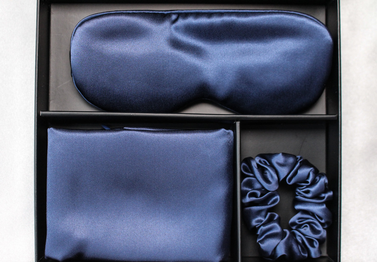 Seleny Silk Eye Mask and Pillowcase Sleep Gift Set