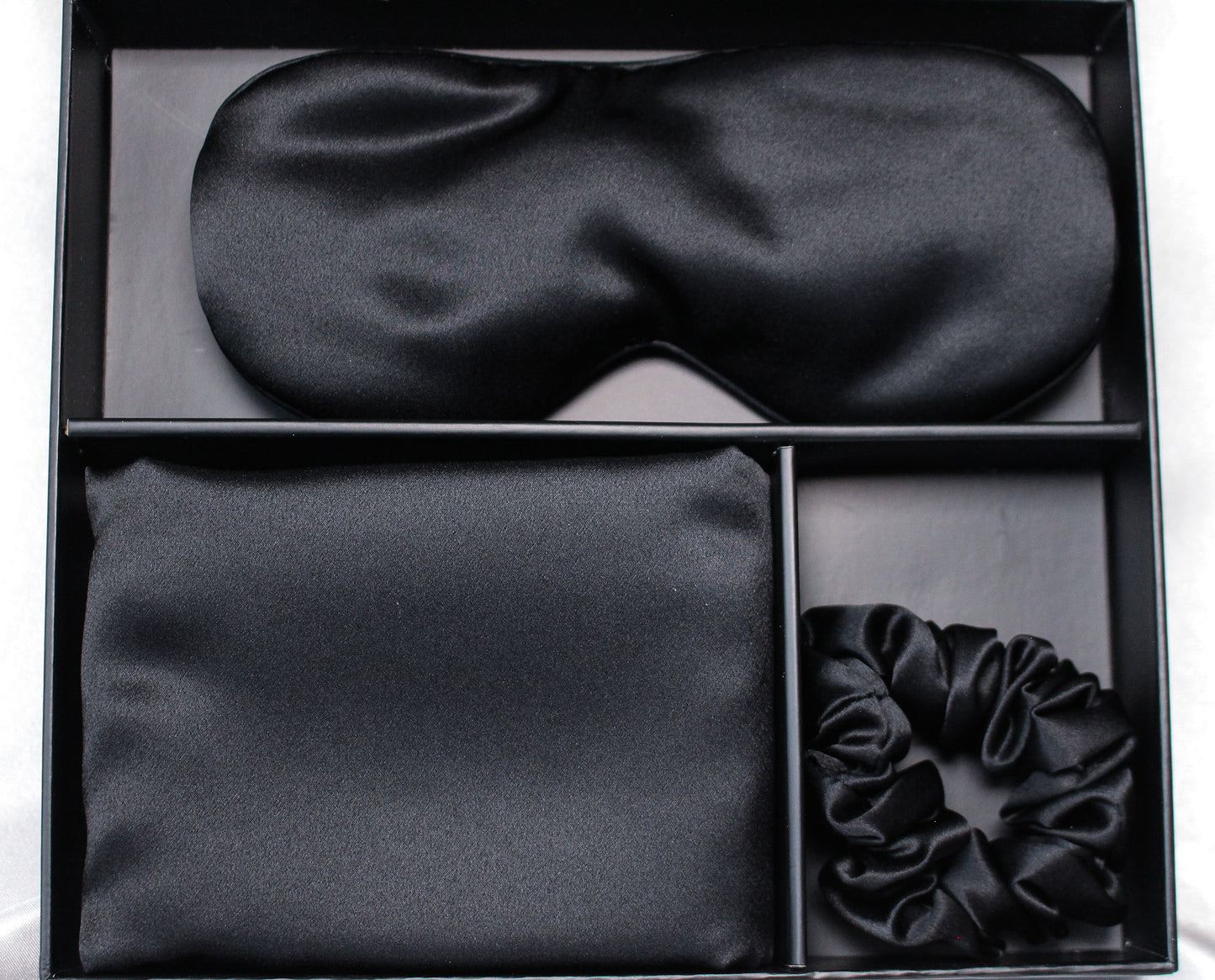 Seleny Silk Eye Mask and Pillowcase Sleep Gift Set