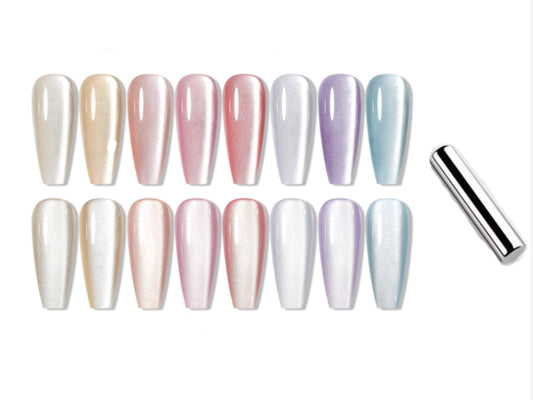 Moonlight Cat Eye Gel Polish Set (8 pieces)