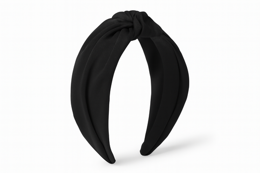 Black headband product shot