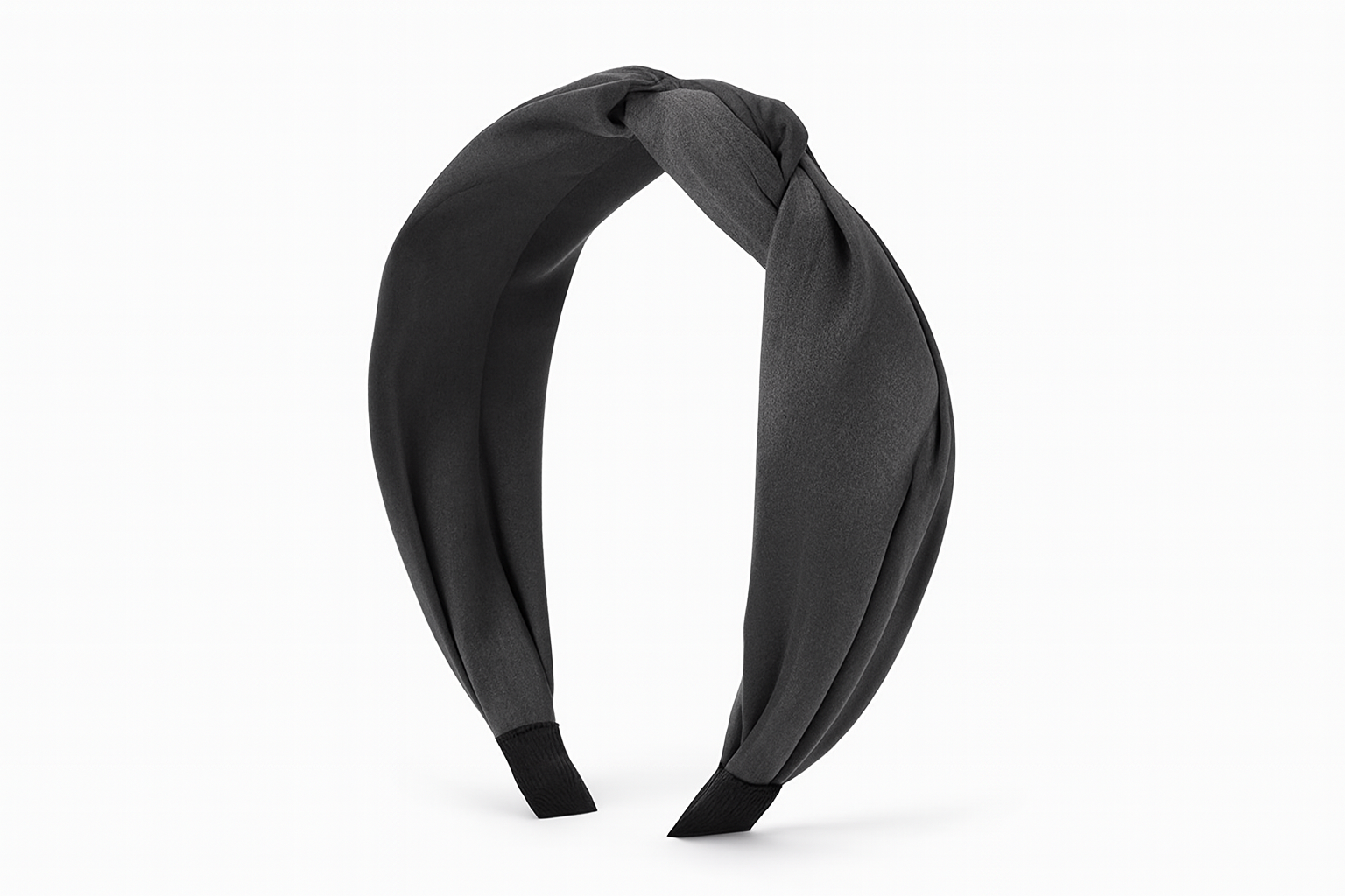 Grey headband product shot